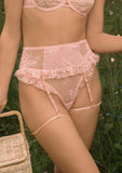 Porte-Jarretelles "FANNY" Chocolat