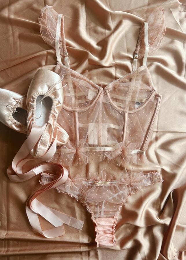 Set Boris Pink Ballerinas