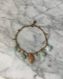 virgin mary  stunning  simple  resin  pink  pendant  medal  jewelry  jewellery  gold  glamorous  cute  chic  charm  brass  bracelets  bracelet  boho  bijoux  amazonite