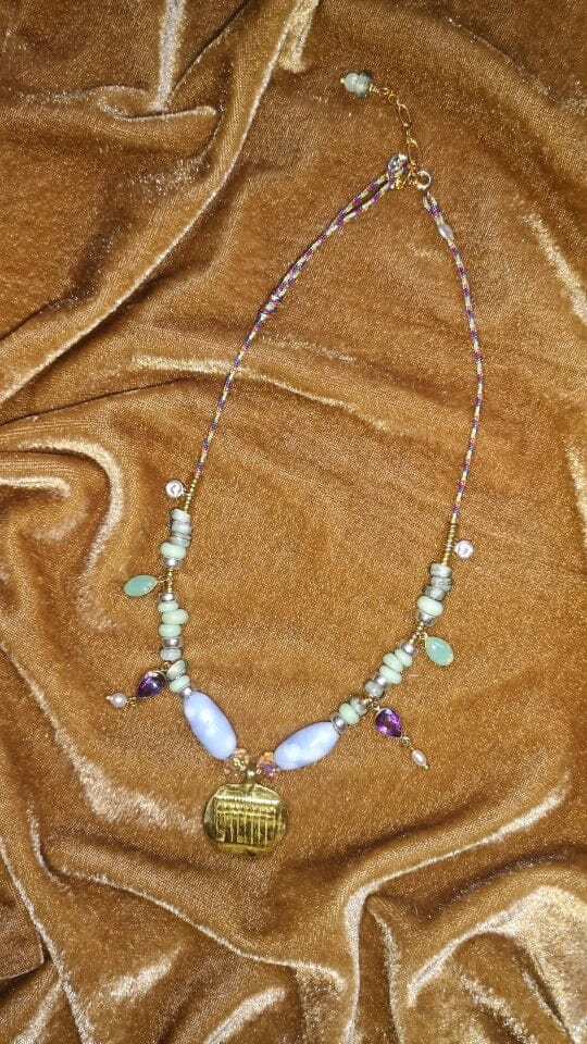 rose  orange  Nouveautés  new jewellery  necklace  medaille  jewellery  colliers  collier  blanc