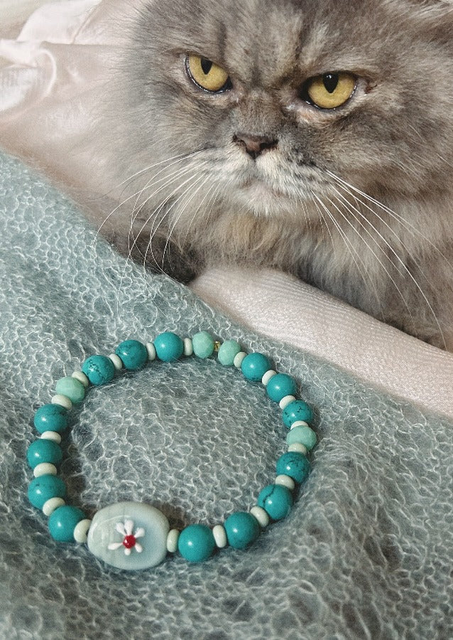 Collier "MOCHI" Turquoise