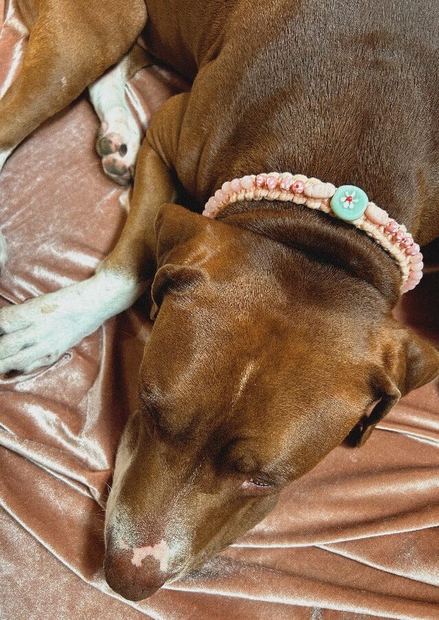 Collier "GEORGES" Quartz Rose