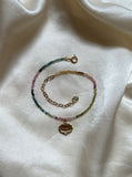 #bracelet #summer #été #girly #coeur #gold #bijoux #jewelry #jewellery #goodvibe #bali #merci #perles