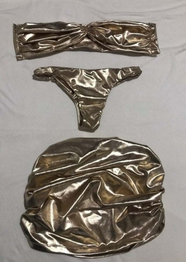 Swimsuit ALLISON gold