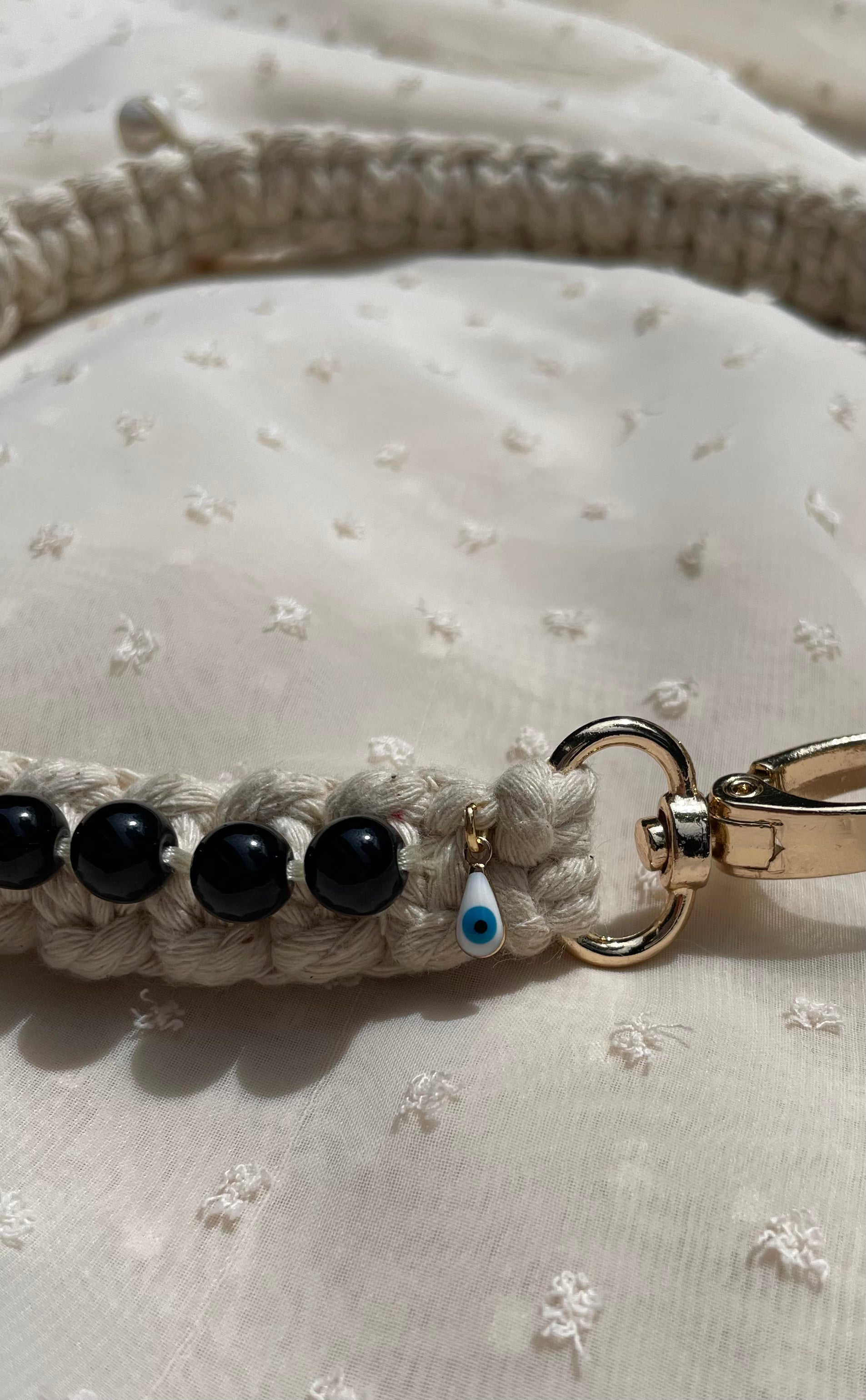 Collier "GEORGES" Onyx Noire