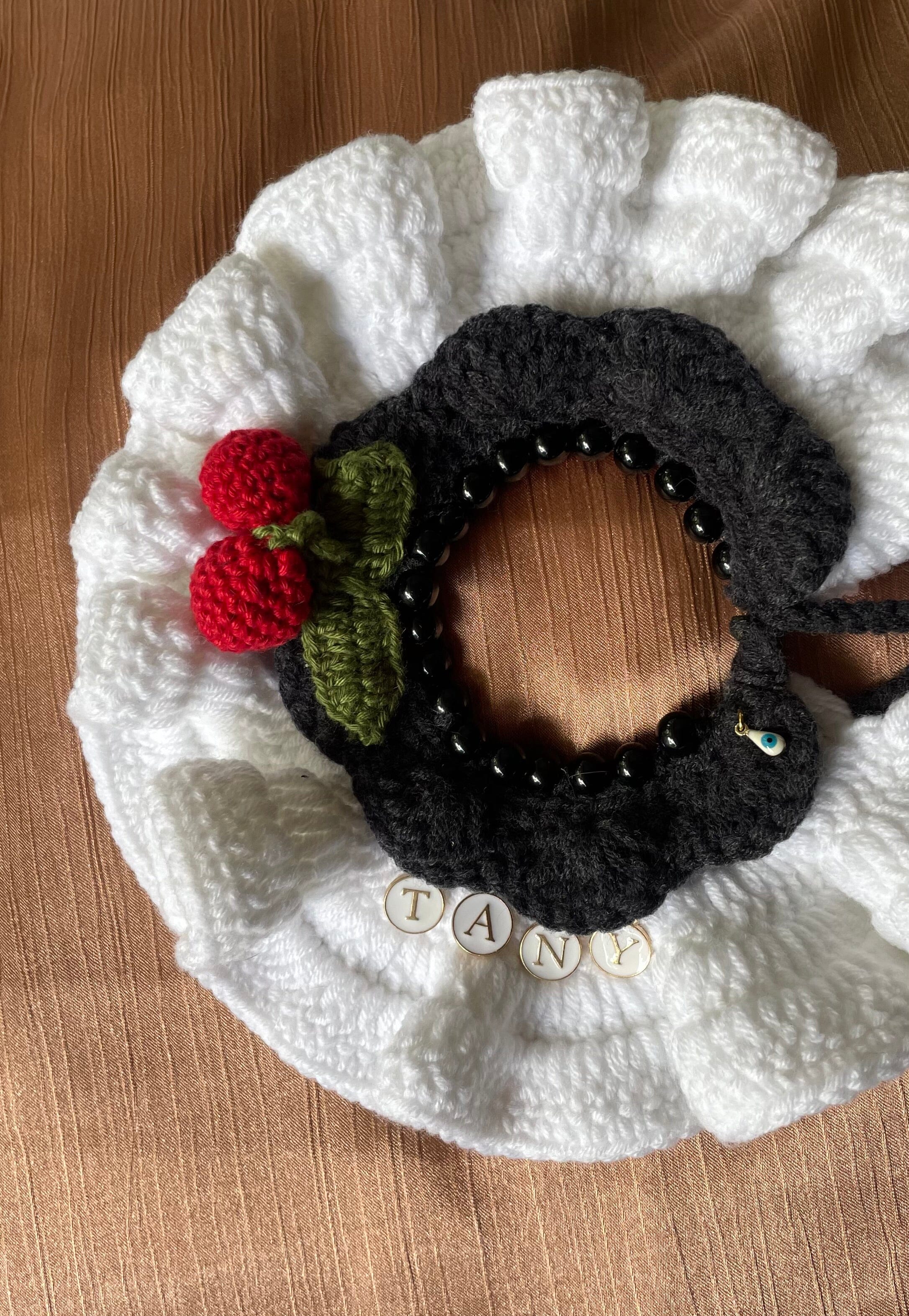 Collier "YVONNE" Onyx Noire