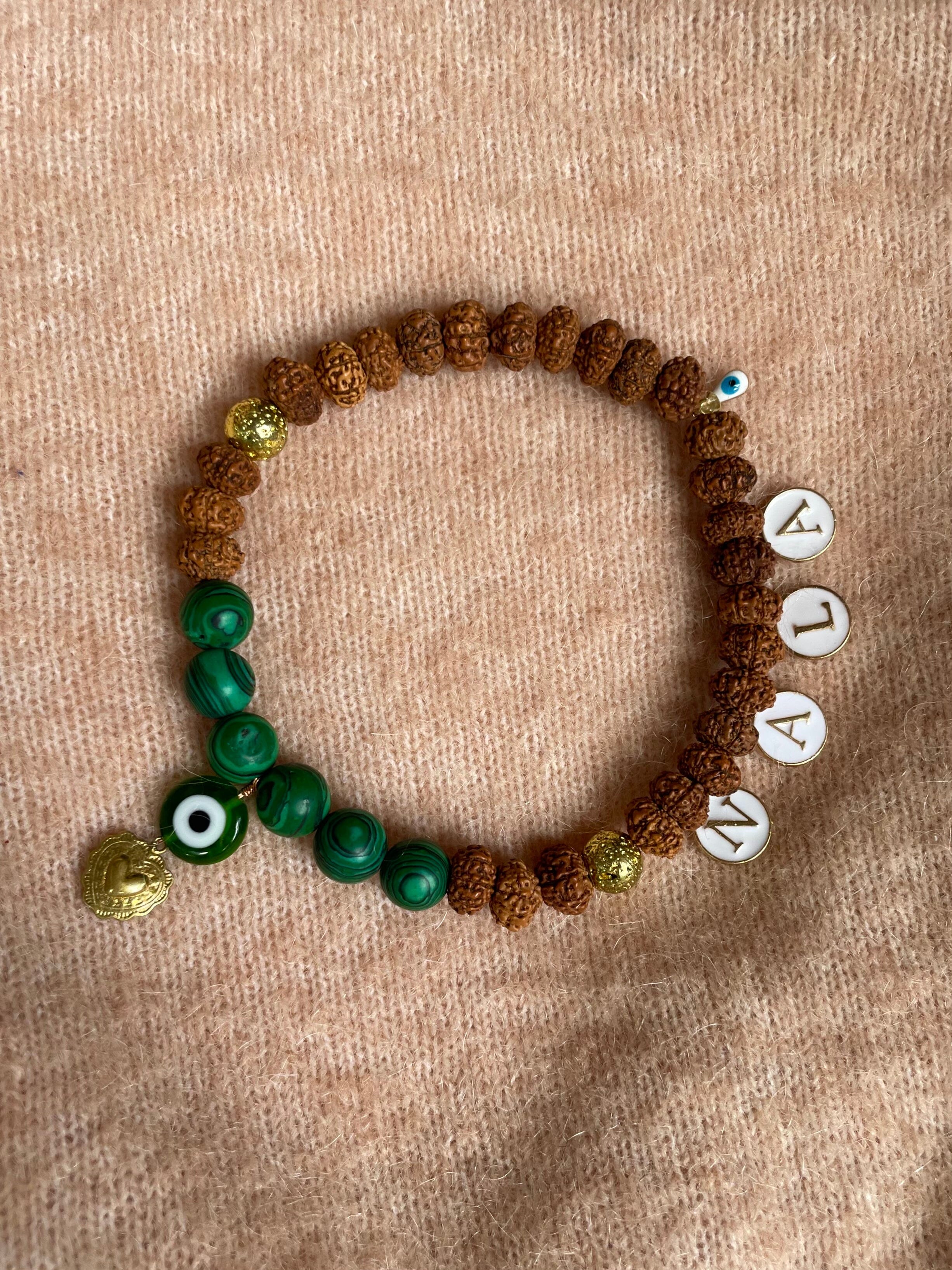 Collier "MOCHI" Malachite