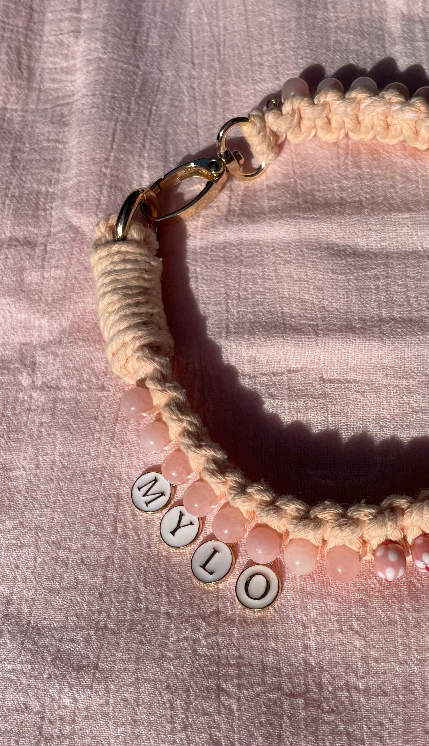 Collier "GEORGES" Quartz Rose