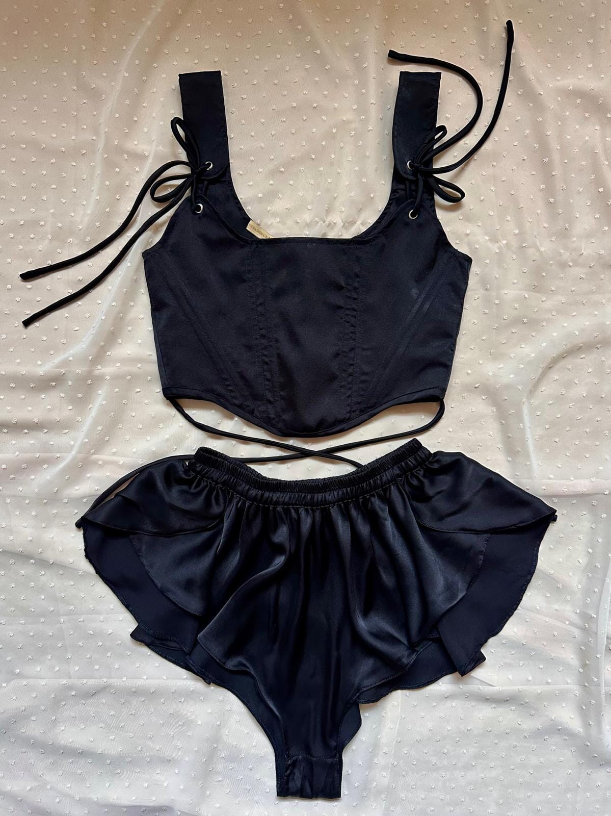 Ensemble "LADY VIOLETTE" Noir