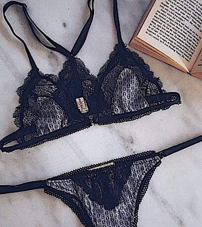 underwear  thong  stunning  soft  sheer  sexy  set  lingerie  lace  intricate  glamorous  frilly  ensembles  cute  comfortable  chic  bralette  bra  boho  black