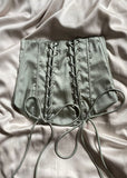 Corset "LÉOPOLDINE" Blanc