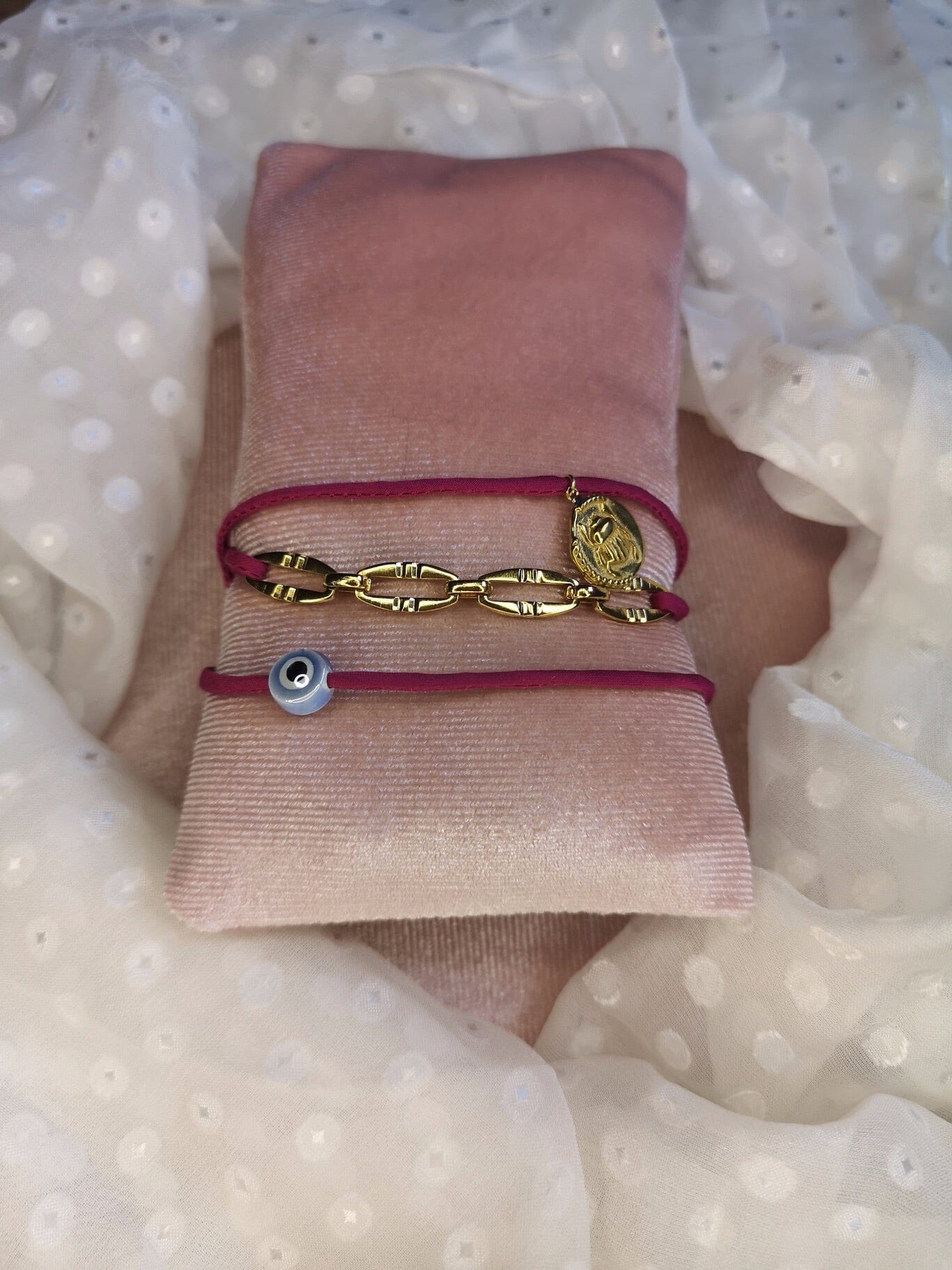 rose  oeil  Nouveautés  new jewellery  jewellery  bracelets  bracelet