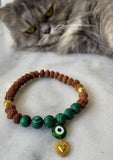 Collier Mochi Malachite