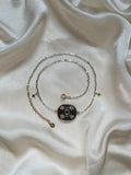 #bijoux #necklace #collier #soft #perles #cristal #gold #noir #shine #summer #glamour #étoile 