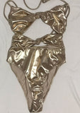 Swimsuit  "RUBY" Gold