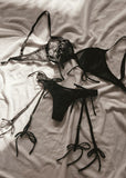 Set "KISS ME" Red