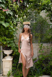 Dress "MADELEINE" Long Nude